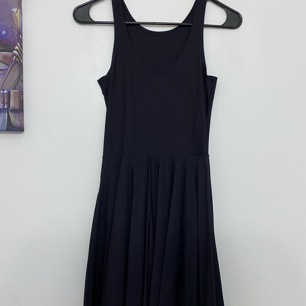 Black Milk Clothing Matte Reversible Skater Dress